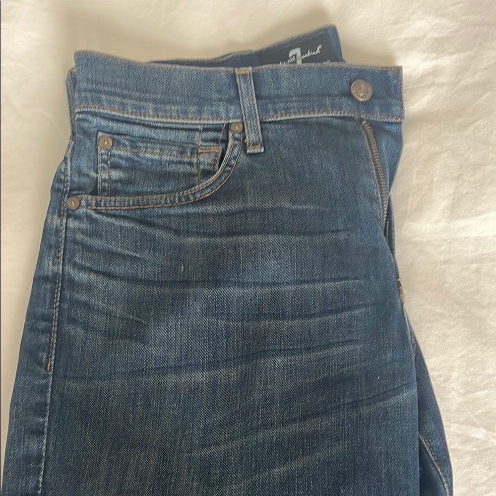 7 for
Mankind Blue Denim mens Jeans